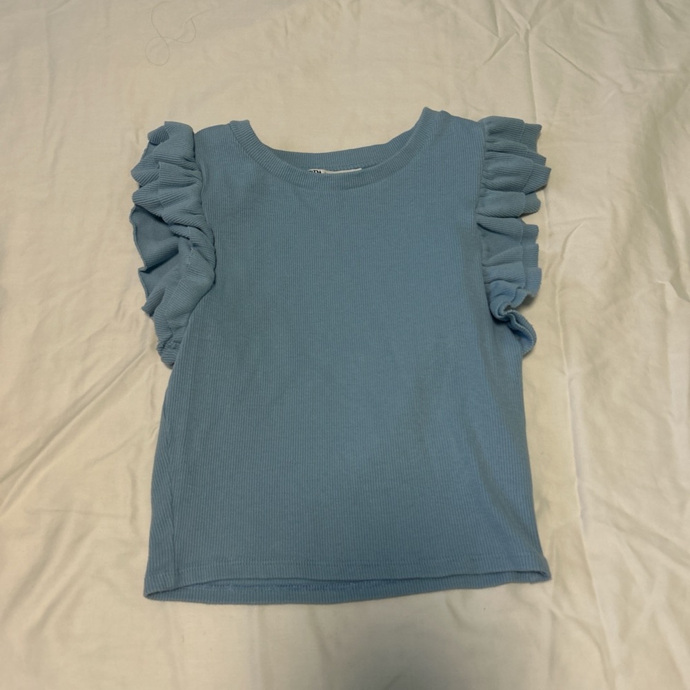 Sky blue tank top